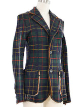 2003 Comme des Garcons Tartan Blazer Jacket arcadeshops.com