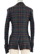 2003 Comme des Garcons Tartan Blazer Jacket arcadeshops.com