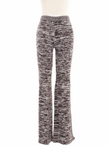 Brown Space Knit Pant Suit Suit arcadeshops.com