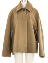 Dries Van Noten Cropped Wool Coat Outerwear arcadeshops.com