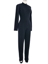 1990s Black Knit Catsuit Suit arcadeshops.com