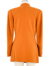 Jean Paul Gaultier Embellished Pumpkin Wool Jacket Jacket arcadeshops.com