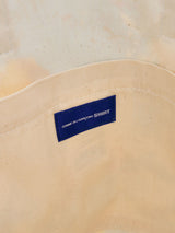 2021 Comme des Garcons Futura 2000 Blue Abstract Vinyl Tote Accessory arcadeshops.com