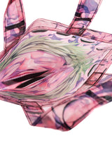 2021 Comme des Garcons Yue Minjun Face Print Vinyl Tote Accessory arcadeshops.com