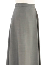 Akris Half Pleated Midi Skirt Bottom arcadeshops.com