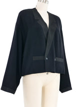 1980s Sonia Rykiel Trompe L'oeil Blazer Jacket arcadeshops.com