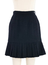 1997 Chanel Black Tweed Skirt Suit Suit arcadeshops.com