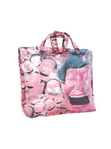 2021 Comme des Garcons Yue Minjun Laughing Face Vinyl Tote Accessory arcadeshops.com