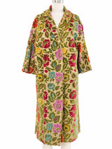 1960s Floral Tapestry Coat Outerwear arcadeshops.com