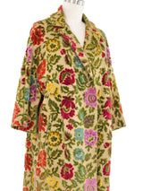 1960s Floral Tapestry Coat Outerwear arcadeshops.com