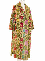 1960s Floral Tapestry Coat Outerwear arcadeshops.com
