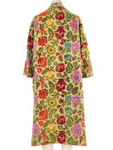 1960s Floral Tapestry Coat Outerwear arcadeshops.com