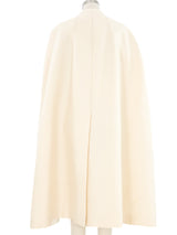 1960s Ivory Cape Coat Outerwear arcadeshops.com