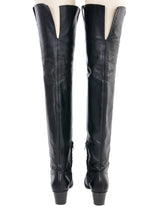 Junya Watanabe Over The Knee Cowboy Boots, 7.5 Accessory arcadeshops.com