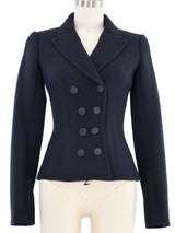 Alaia Double Breasted Blazer Jacket arcadeshops.com