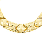 Givenchy Goldtone Starburst Collar Necklace Accessory arcadeshops.com
