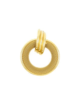 Givenchy Mesh Hoop Earrings Accessory arcadeshops.com