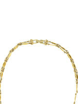 1960s Goldtone Multi Coin Charm Necklace Accessory arcadeshops.com