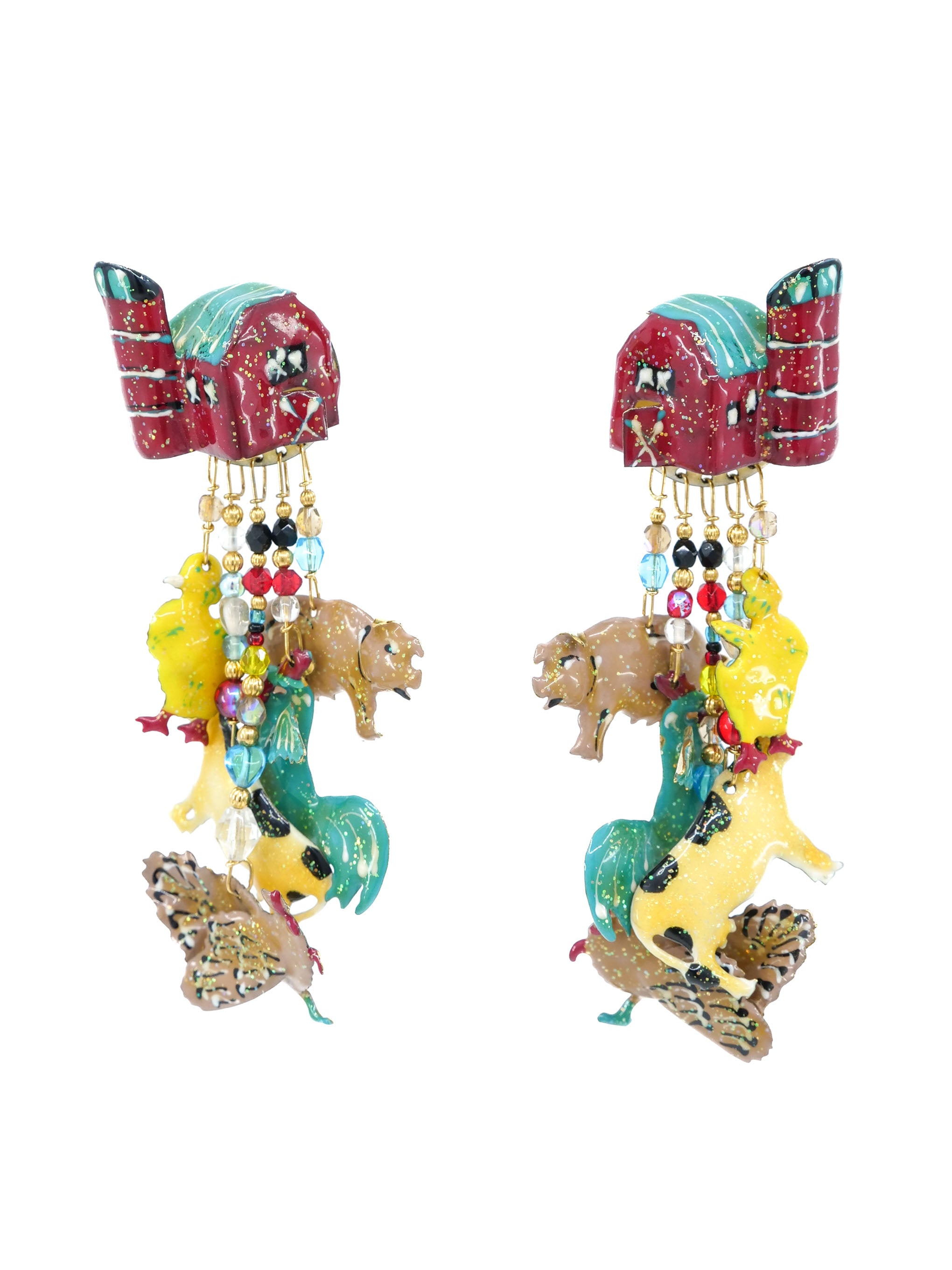 Lunch at the Ritz Equestrian Barrette Lunch at The Ritz Jungle Safari Bracelet: Exotic Animal  main image 3