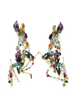 Lunch at the Ritz Mardi Gras Earrings Accessory arcadeshops.com
