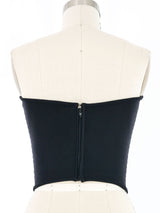Thierry Mugler Knit Bustier Top arcadeshops.com