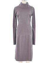 Alaia Lavender Knit Dress Dress arcadeshops.com