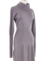 Alaia Lavender Knit Dress Dress arcadeshops.com