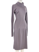 Alaia Lavender Knit Dress Dress arcadeshops.com