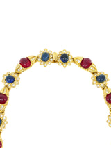 Kenneth Lane Multicolor Cabochon Pendant Necklace Accessory arcadeshops.com