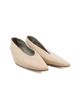 Bottega Veneta Taupe Ballet Flats, 41 Accessory arcadeshops.com