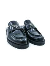 Prada Logo Loafer Mules, 41 Accessory arcadeshops.com