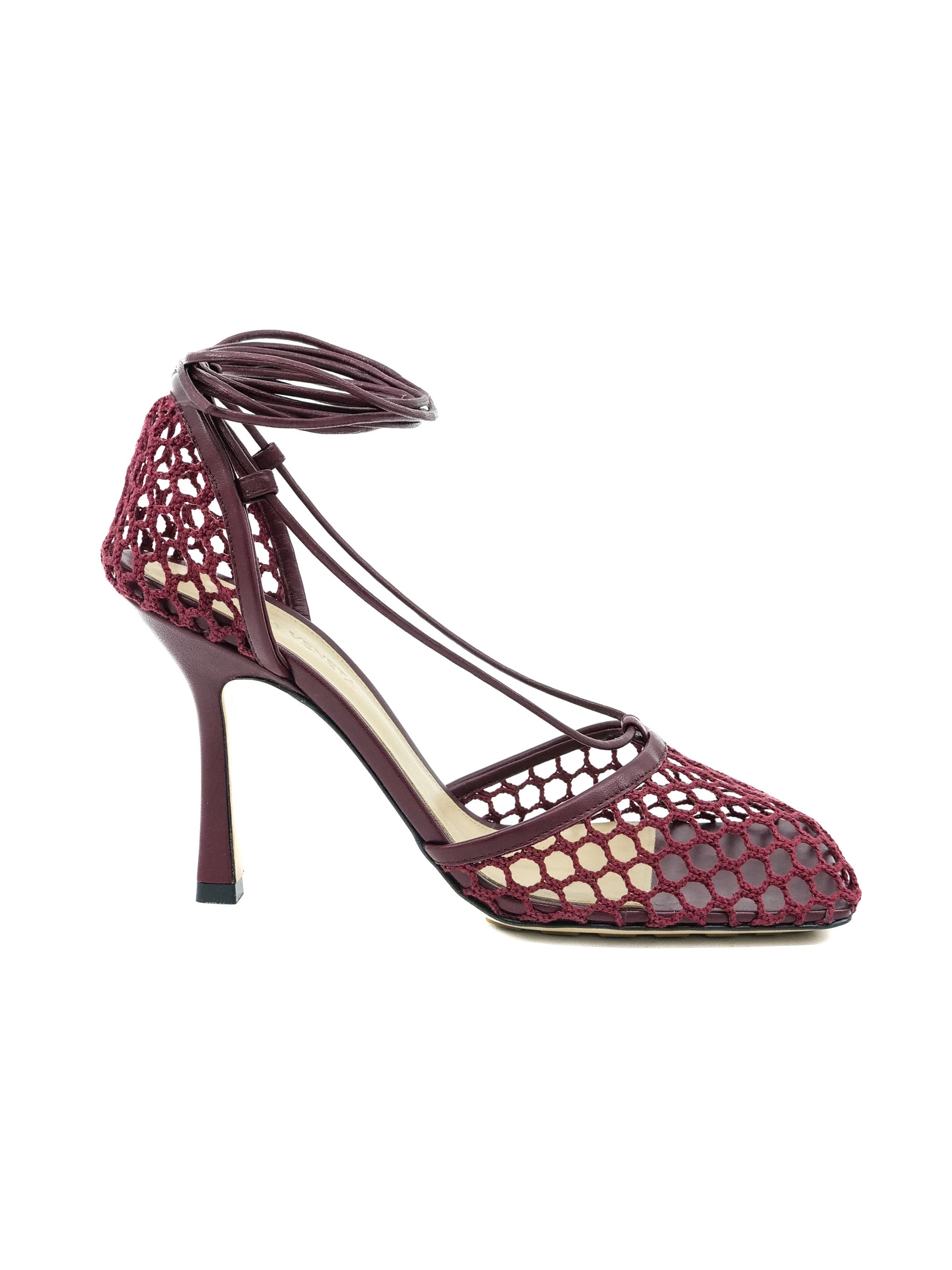 Bottega venetaザ・ボルド　37 Bottega Veneta Cherry Mesh Heeled Sandals, 37
