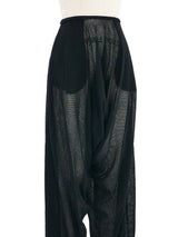 The Row Mesh Knit Harem Pants Bottom arcadeshops.com