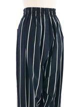 Celine Striped Cuff Pants Bottom arcadeshops.com