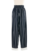 Celine Striped Cuff Pants Bottom arcadeshops.com