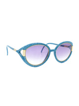 Ted Lapidus Speckled Blue Sunglasses Accessory arcadeshops.com
