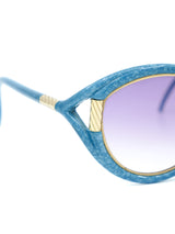 Ted Lapidus Speckled Blue Sunglasses Accessory arcadeshops.com