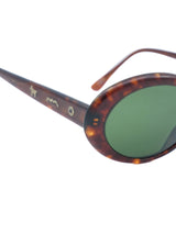 Sign Language Round Cateye Tortoiseshell Sunglasses Accessory arcadeshops.com