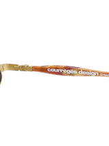 Courreges Model Five Skinny Sunglasses Accessory arcadeshops.com