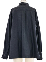 Celine High Low Angular Wool Top Top arcadeshops.com