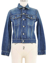 Junya Watanabe Comme des Garcons Denim Trucker Jacket Jacket arcadeshops.com