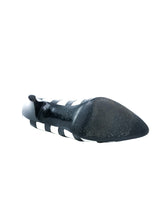 Chanel Stripe Leather Cap Toe Heels, 38.5 Accessory arcadeshops.com