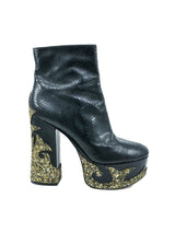 Marc Jacobs Embossed Snakeskin Stasha Boots, 40 Accessory arcadeshops.com