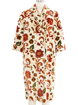 1960s Ivory Tapestry Coat Outerwear arcadeshops.com
