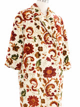 1960s Ivory Tapestry Coat Outerwear arcadeshops.com
