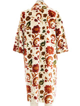 1960s Ivory Tapestry Coat Outerwear arcadeshops.com