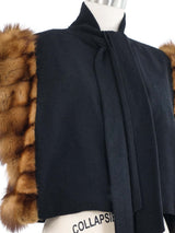 1930s Fur Trimmed Capelet Jacket arcadeshops.com