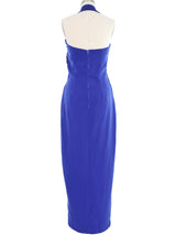 1990s Chloe Embellished Pleat Wrap Dress Dress arcadeshops.com