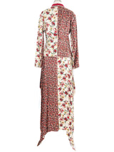 Jean Paul Gaultier Patchwork Floral Skirt Ensemble Suit arcadeshops.com