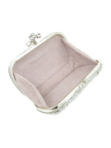 2009 Bottega Veneta Sterling Siver Metal Knot Clutch Accessory arcadeshops.com